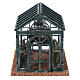 Greenhouse with plant and flowers for Nativity Scene with 8 cm characters 15x15x20 cm s5