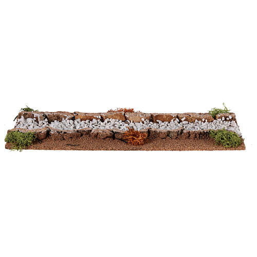 Droga gruntowa: odcinek prosty, do szopki 8-12 cm, 35x15 cm 2