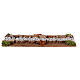 Dirt road straight section for 8-12 cm nativity 35x15 cm s2