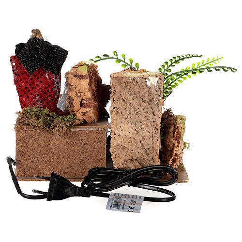 Wise Men in motion for Nativity Scene with 12 characters 25x20x20 cm 4