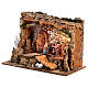 Cabaña Natividad luz para belén 10 cm 50x25x35 cm s3