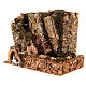 Mulino ad acqua pompa per presepe 10 cm 35x20x25cm s3