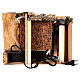 Mulino ad acqua pompa per presepe 10 cm 35x20x25cm s5