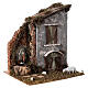House with fountain and sheep, cork and water pump, 30x25x20 cm, for Nativity Scene of 8 cm s3