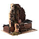 Fountain with pump sink jug for 10-12 cm nativity 15x20x15 cm s3