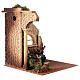 Ruined stable for Nativity Scene with 15 cm characters 30x30x35 cm s3