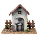 Wash-house with fountain pump for 8 cm nativity s1