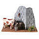 Drinking trough with the cow for 9-12 cm nativity scene the style of 800 s1