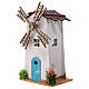 Windmill in 800 year style with motor for Nativity Scene of 6 cm s2
