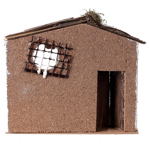 Tienda de frutas y verduras 20x15x20 cm ambientación belén 8 cm 4