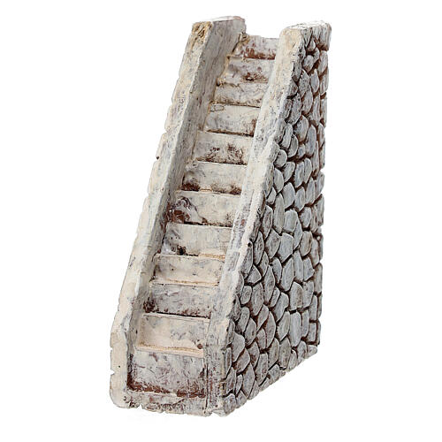 Strait stairs, resin, for Nativity Scene with 4-6 cm characters 2