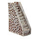 Strait stairs, resin, for Nativity Scene with 4-6 cm characters s3
