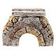 Miniature bridge for nativity scene 4-6 cm resin s1