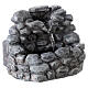 Fountain with stones and pump 15x15x10 cm for Nativity Scene with 10-12 cm characters s3