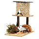Dovecote with pigeons, for 12 cm nativity 12x5x10 cm s2
