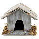 Dog house figurine 10x7x10 cm for 12-14 cm nativity s1