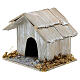 Dog house figurine 10x7x10 cm for 12-14 cm nativity s2