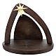 Capanna componibile presepe 30 cm 50x55x40 resina metallo s1