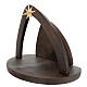 Capanna componibile presepe 30 cm 50x55x40 resina metallo s2