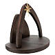 Capanna componibile presepe 30 cm 50x55x40 resina metallo s3