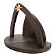 Modular stable 30 cm nativity 50x55x40 cm resin metal s2