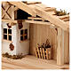 Nordic wood stable for Nativity Scene with 15 cm characters 25x45x20 cm s4