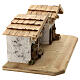 Garmisch wood stable, nordic style, for Nativity Scene with 15 cm characters, 30x60x30 cm s9