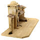 Nordischer Stil Krippe Stall 12 cm Holz, 30x70x30 s8