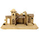 Stalla Gerusalemme stile nordico presepe 12 cm legno 30x70x30 s1