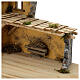 Stalla Oed presepe 12 cm stile nordico legno 35x70x30 cm s4