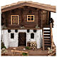 Stalla Chiemgau presepe 20 cm stile nordico legno 35x75x45 cm s2