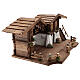 Stalla Chiemgau presepe 20 cm stile nordico legno 35x75x45 cm s9