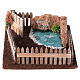 Pen for geese with pond for Nativity Scene with 10 cm charcters 5x20x15 cm s4