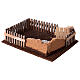 Pen for geese with pond for Nativity Scene with 10 cm charcters 5x20x15 cm s5