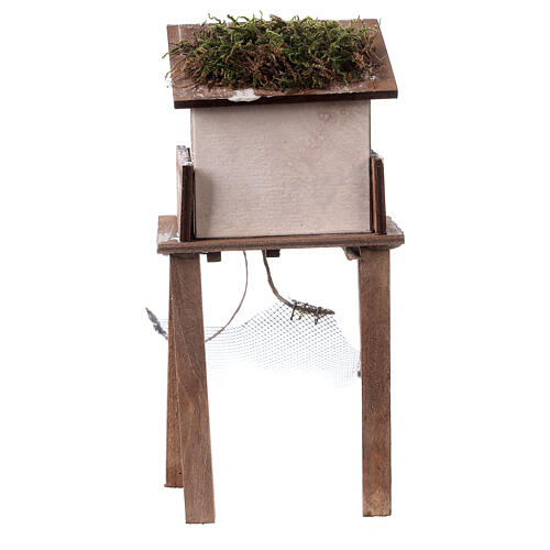 Chatka rybaka, do szopki 6-8 cm, 20x10x12cm 6