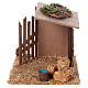 Empty stable for Nativity Scene with 10 cm characters 15x20x15 cm s3