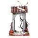 Composable road with 19th century arch for Nativity Scene with 10 cm characters 20x12x8 cm s1