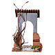 Modular street archway, 10 cm nativity scene, 19th century 20x12x8 cm s5