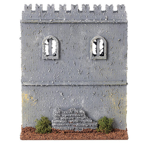 Ramparts 19th century style for Nativity Scene with 10 cm characters 20x15x5 cm 1