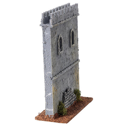 Ramparts 19th century style for Nativity Scene with 10 cm characters 20x15x5 cm 4