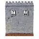 Ramparts 19th century style for Nativity Scene with 10 cm characters 20x15x5 cm s5