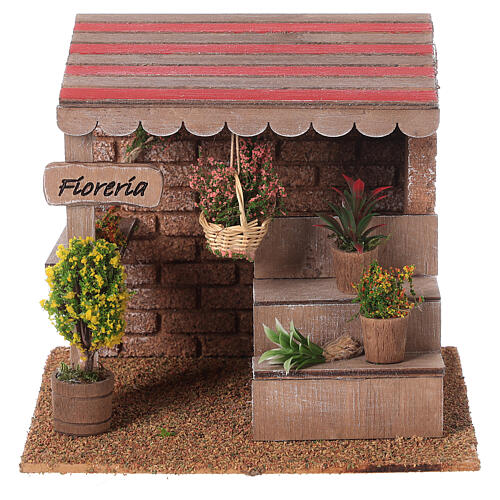 Tienda de florista belén 8 cm 15x15x15cm 1
