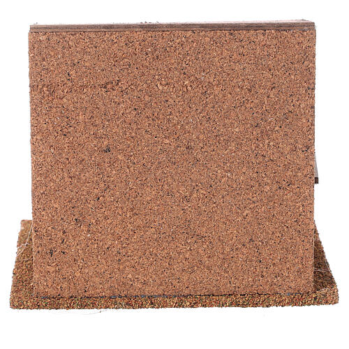 Kiosk z kwiatami, do szopki 8 cm, 15x15x15cm 5