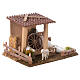 Shed to shear the sheeps for Nativity Scene with 8 cm characters 15x20x15 cm s3