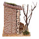 Casa con escaleras siglo XIX belén 8 cm 20x20x15cm s5