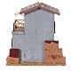 Casita madera con terrazas estilo 800 belén 8 cm 20x20x15cm s6