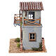 Maison avec terrasse crèche 8 cm 20x20x15 cm s3