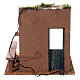 Bottega del salumiere con lanterna presepe 8-10 cm 20x20x15 cm s6