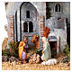 Stable castle Moranduzzo nativity scene 10 cm nineteenth century 30x40x30cm s2