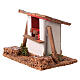 Wood oven with LED light for Nativity Scene with 12 cm characters 10x10x5 cm s2